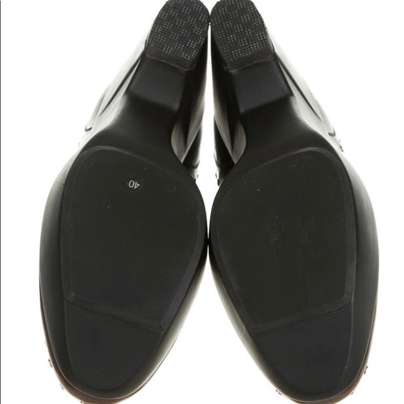 brown MARNI studded platform Leather Booties - Picture 7 of 8